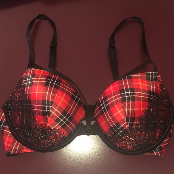 Victoria's Secret Other - VS Very sexy plaid lace push up bra 32C